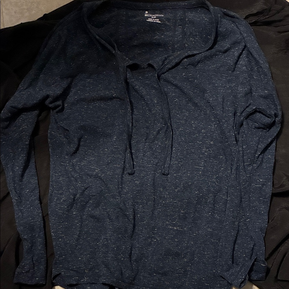 Black Diamond Women's Dark Blue Long Sleeve Tee